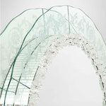 Load image into Gallery viewer, decorazioni di specchio in vetro di murano colore cristallo, con fasce in vetro trasparente incise a mano e sospese su una lastra specchiata
