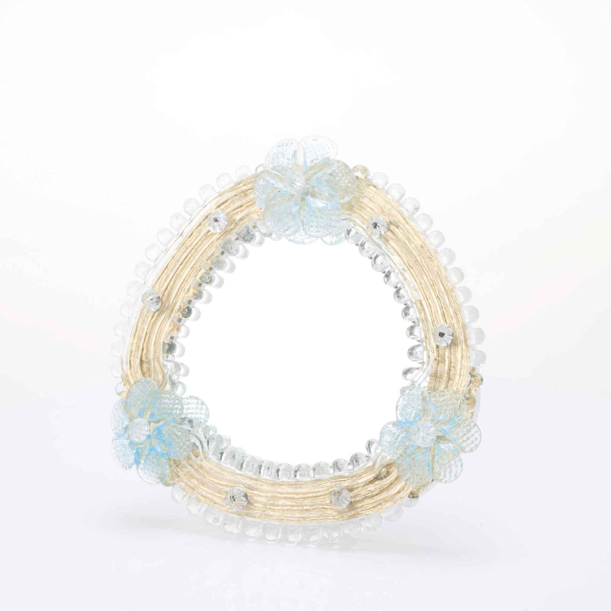 Fresia — Murano glass table mirror handcrafted in Italy