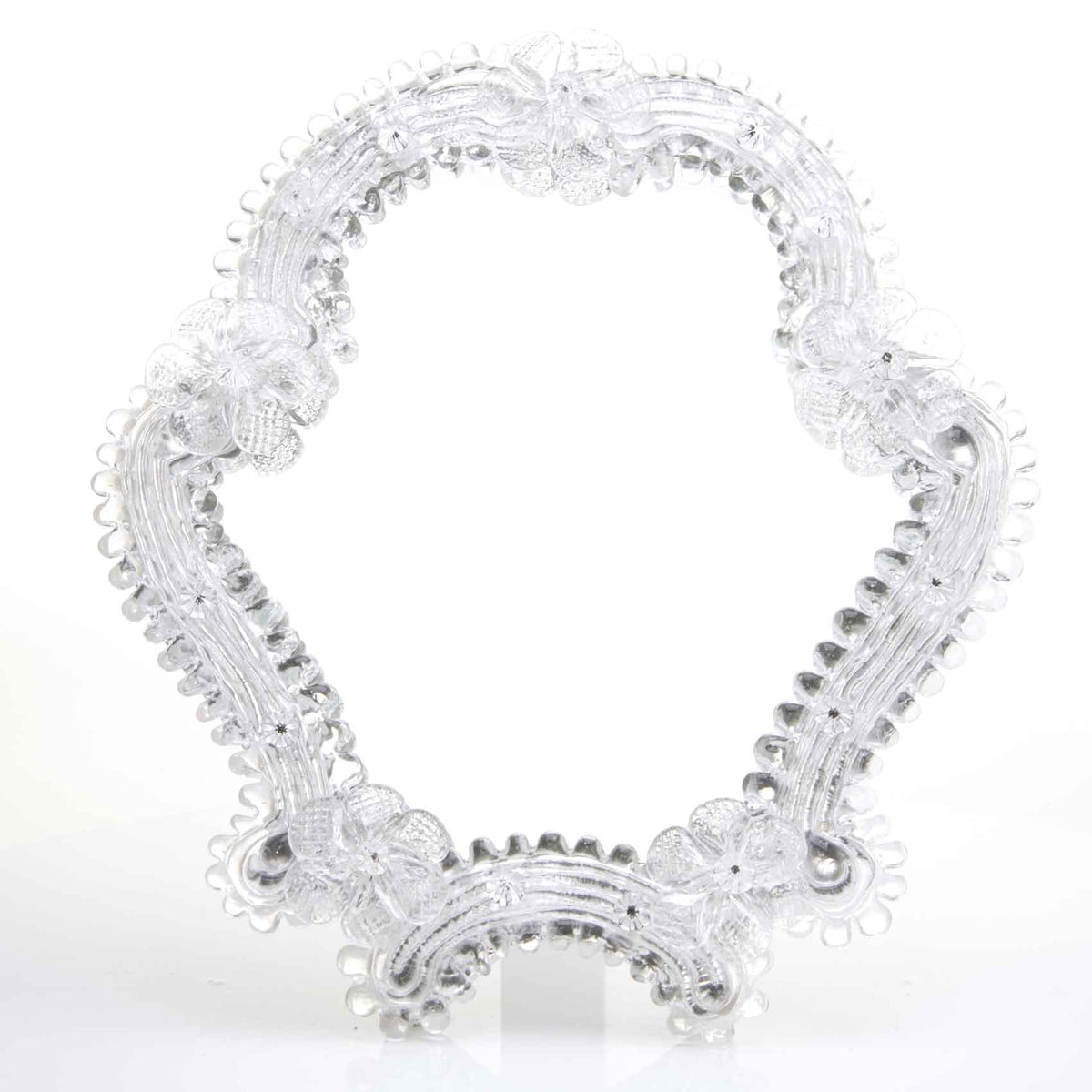 Iris — Murano glass table mirror handcrafted in Italy