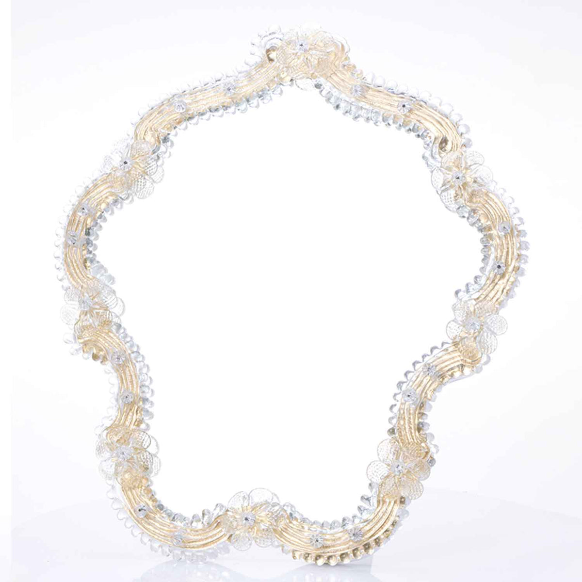 Loto — Murano glass table mirror handcrafted in Italy