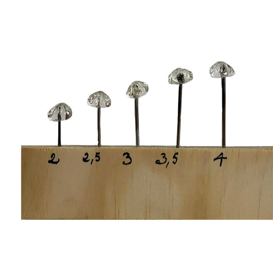 5 chiodini ricambi per specchi veneziani di misure diverse da 2 cm a 4 cm